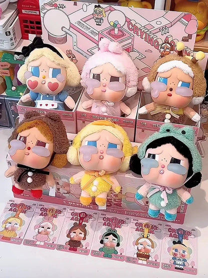 New Genuine Crybaby Crying Again Series Blind Box – Vinyl Face Doll Pendant Keychain Mystery Toy Gift