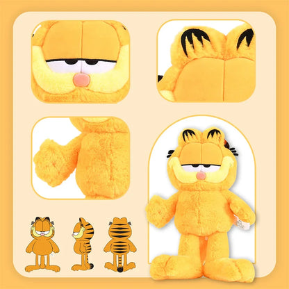 Original Garfield Family Plush Toys — Kawaii Soft Stuffed Garfield & Odie Dolls for Kids