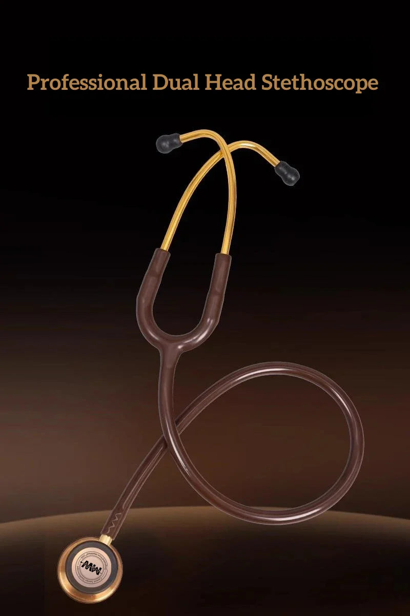Professional Double-Sided Stethoscope — Medical Cardiology Stethoscope for Doctors and Nurses, Portable Medical Equipment