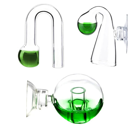Aquarium CO2 Monitor : Hang-On Diffuse Glass CO2 Drop Checker & PH Sensor - Ideal for Aquatic Planted Tanks and Fish Tank Health Testing