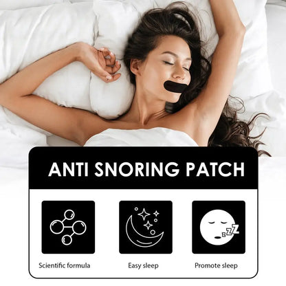 30pcs Anti-Snoring Nose Patches – Mouth Tape for Better Sleep, Pain Relief & Improved Night Breathing