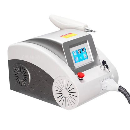 Q-Switch ND YAG Laser Machine – Tattoo & Eyebrow Removal, Mole & Freckle Whitening (532nm 755nm 1064nm)