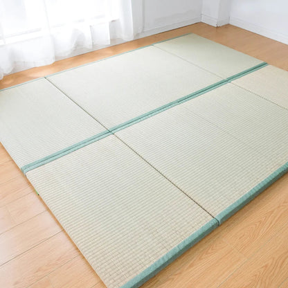 Japan Style Foldable Sleeping Mattress - Tatami Straw Mat for Home Decor & Yoga, Traditional Straw Mattress