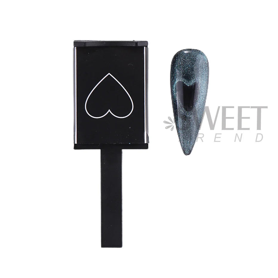 Nail Art Tools Cat Eye Magnetic Rod – Powerful Heart-Shaped Magnet for Gel Polishing, Beauty Manicure Decoration Supplies