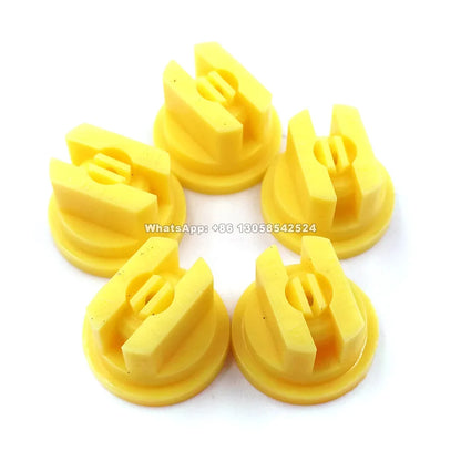 5-Piece 110° Fan-Shaped Spray Nozzles - Agricultural Boom Sprayer Tips for Plant Protection