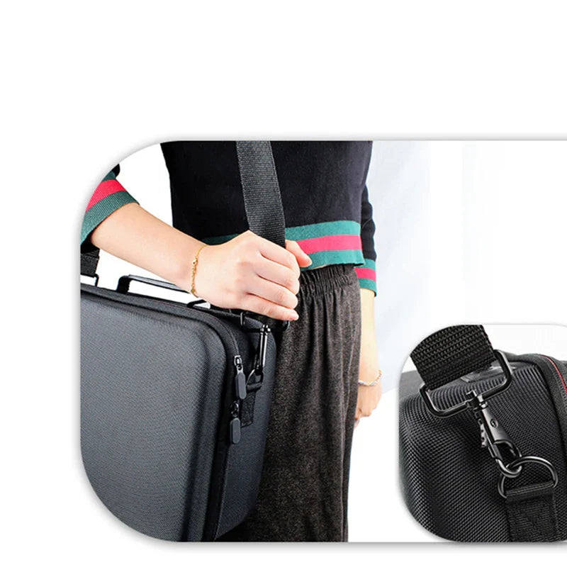 Hard Shell Carrying Bag for Nintendo Switch & Accessories — Large Storage Case for Switch/OLED Console and Games