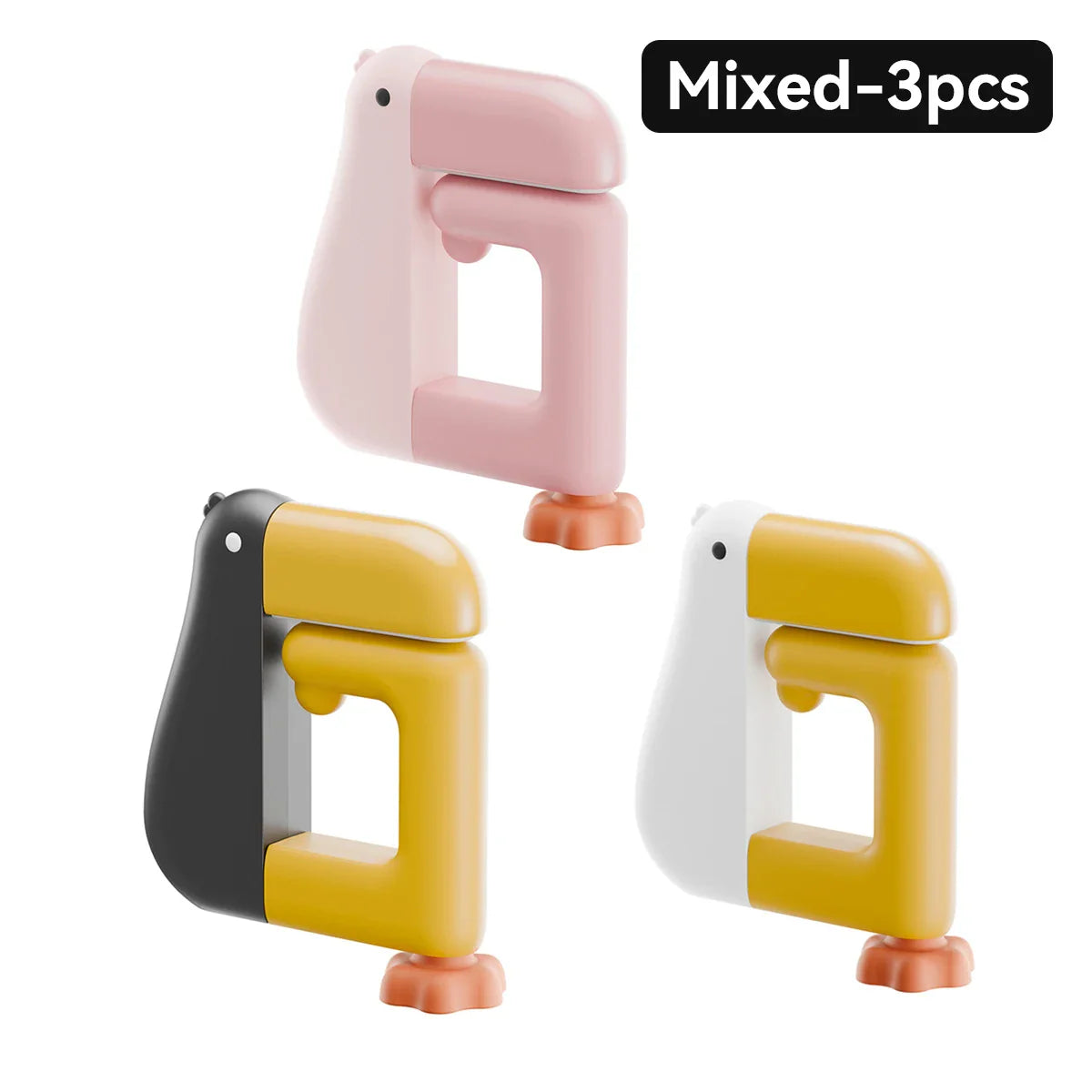 Thinking Duck Portable Hook — Non-Punching Hanging Decor for Table, Wall, Wallet & Handbag, Student & Office Supplies