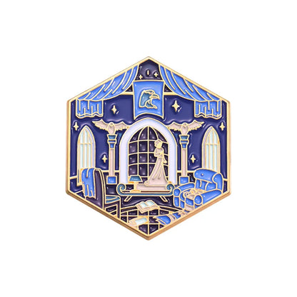 Geometric Color Film & TV Badge – Creative Magic School Room Brooch Accessory