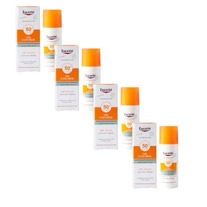 Eucerin Sun Age Defense SPF 50 Face Sunscreen Lotion – Hypoallergenic & Fragrance-Free with Hyaluronic Acid, 50ml