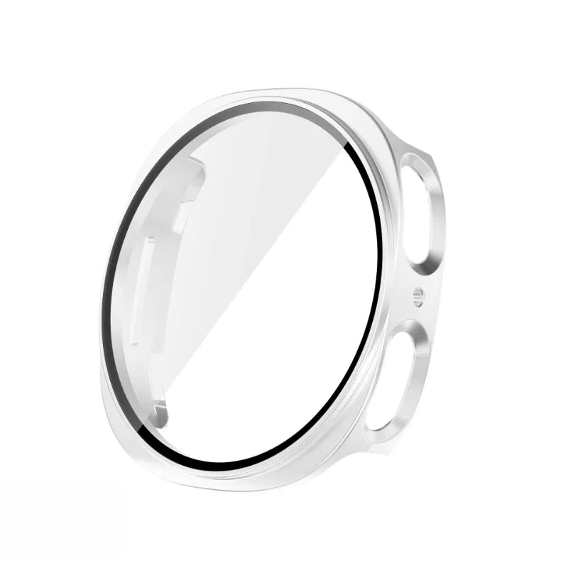 Tempered Glass + Protective Case for Samsung Galaxy Watch 8 (40mm/44mm & Classic) – Anti-Scratch Screen Protector Bumper Cover