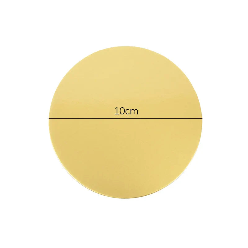 Round Cake Board Set (10/16/22/26cm) – Disposable Paper Bases for Cupcakes & Desserts