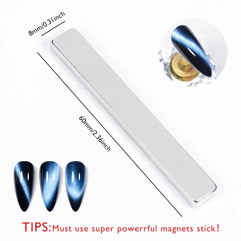 Cat Eye Nail Magnetic Stick – Heart-Shaped Magnet Tool for UV Gel Polish & Manicure Design