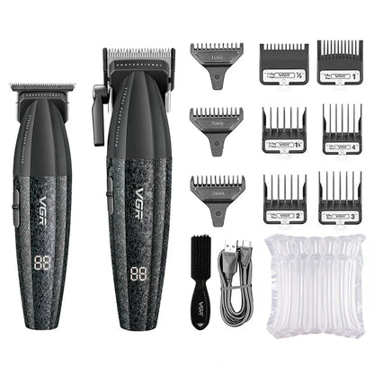 VGR V-640 Hair Trimmer – Professional Electric Hair Clipper, 9000 RPM Metal Trimmer for Men, Barber Hair Cutting Machine