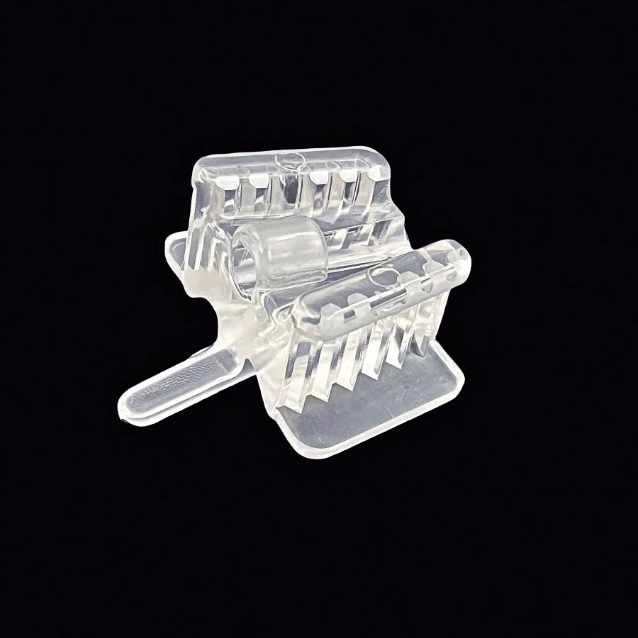 5pcs Dental Mouth Support Saliva Ejector Suction Tips with Occlusal Pad Mouth Opener Retractor