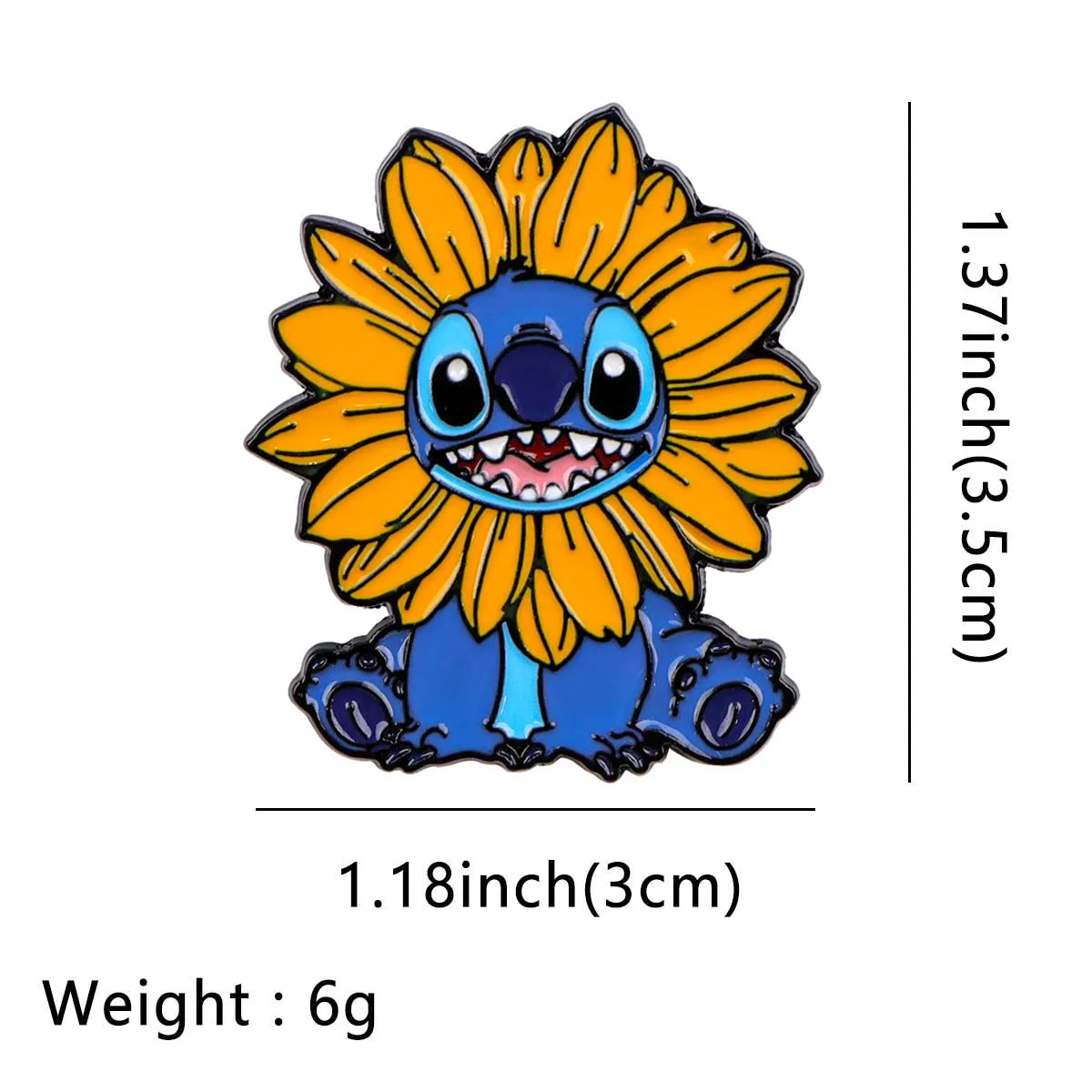 Mermaid Enamel Pins – Kawaii Fox Cartoon Brooches for Clothes, Backpacks & Gifts