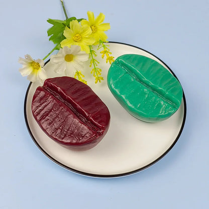Coffee Bean Silicone Mold – DIY Handmade Soap, Fondant, Chocolate & Mousse Cake Decorating Tool