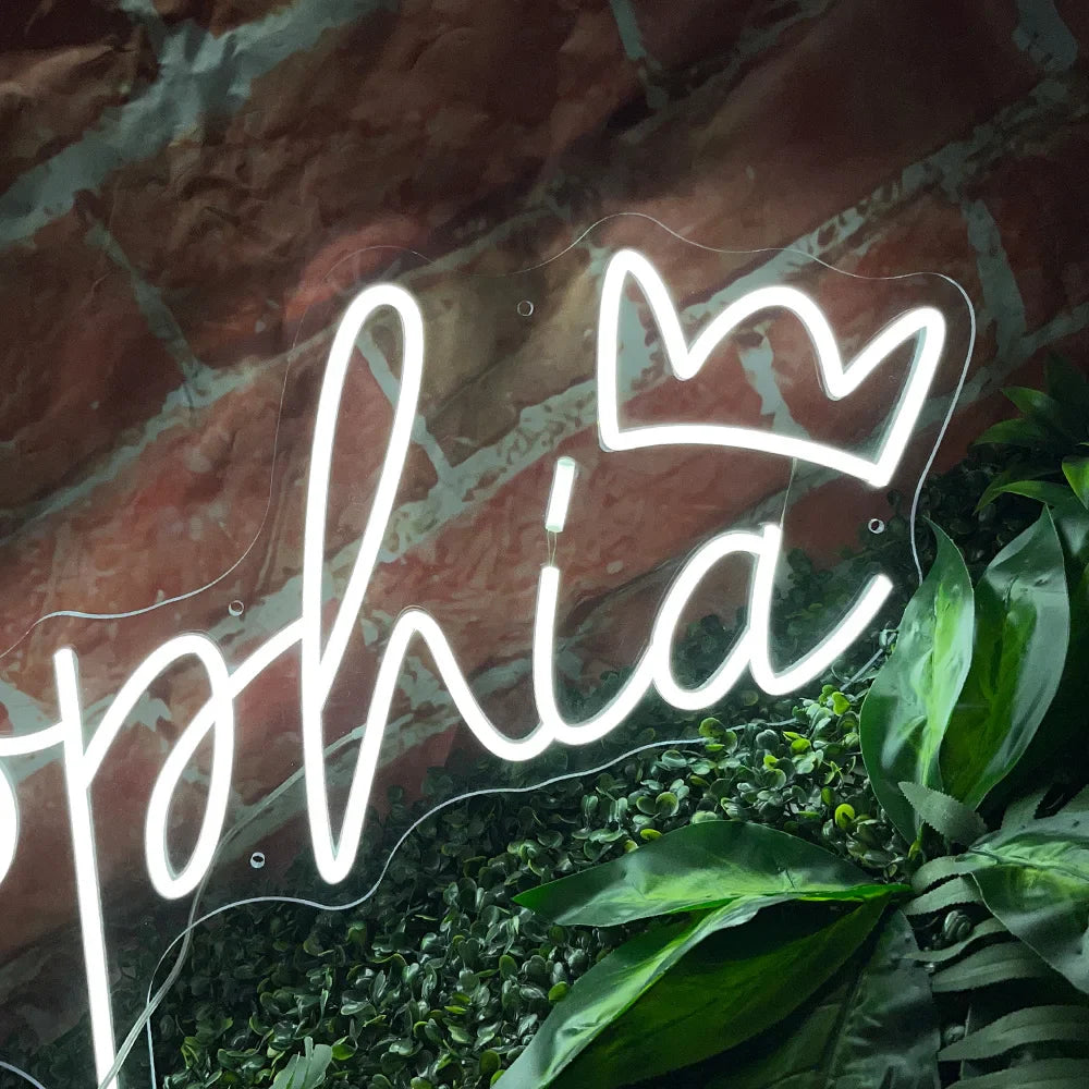 Custom Kids Name Neon Sign – Personalized Acrylic LED Birthday & Home Wall Decor