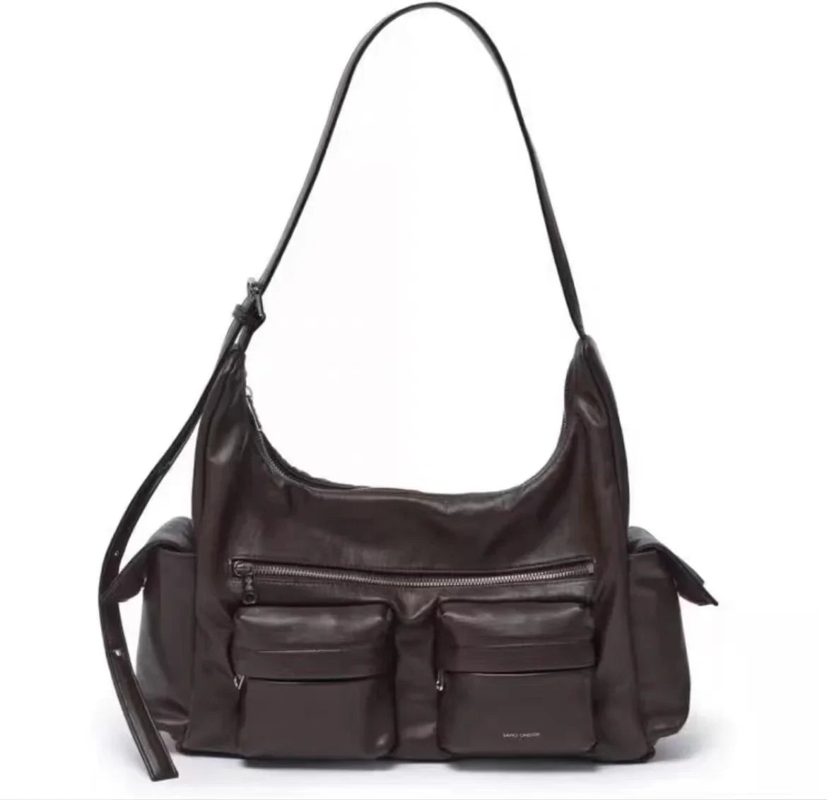 SAMO ONDOH South Korean Shoulder Bag — Hong Eun-Chae & Song Yuqi Inspired Motorcycle Underarm Bag