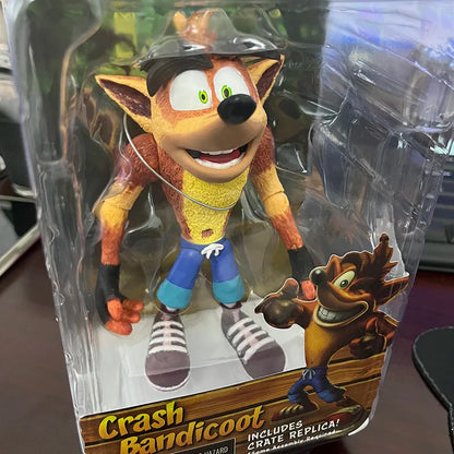 Crash Bandicoot Action Figure Toy – N. Sane Trilogy Game Character Collectible Gift