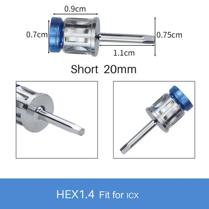 Universal Dental Implant Torque Screwdriver Wrench – Restoration Tool 10-70 NCM