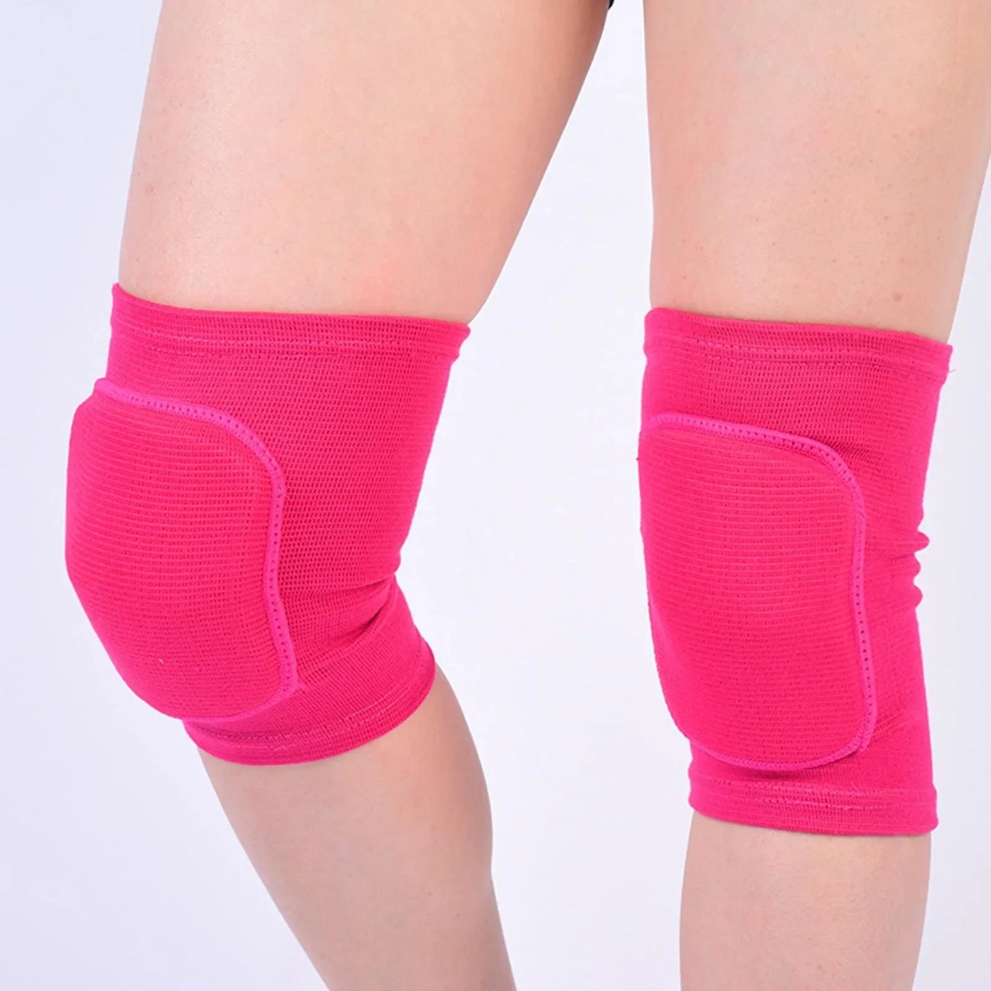 2PCS Sports Compression Knee Pads – Elastic Thickened Sponge Knee Brace for Workout & Dance