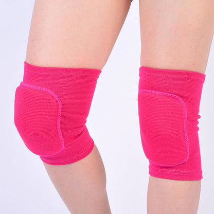 2PCS Sports Compression Knee Pads – Elastic Thickened Sponge Knee Brace for Workout & Dance