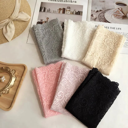 Summer Lace UV Solar Arm Sleeves for Women - Fingerless Gloves with Elastic Driving Coverage - Anti-Sunburn Arm Protection and Sexy Wrist Mittens