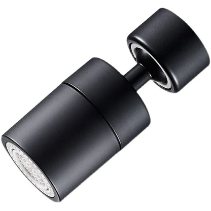 New 2-Mode Kitchen Faucet Spray Head – Adjustable 360° Rotary Splashback Nozzle & Aerator Filter