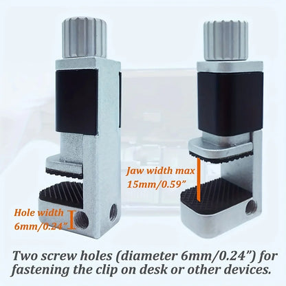 117-in-1 Precision Screwdriver Set with Phone Repair Clamps - Electronic Tool Kit for Screen Securing