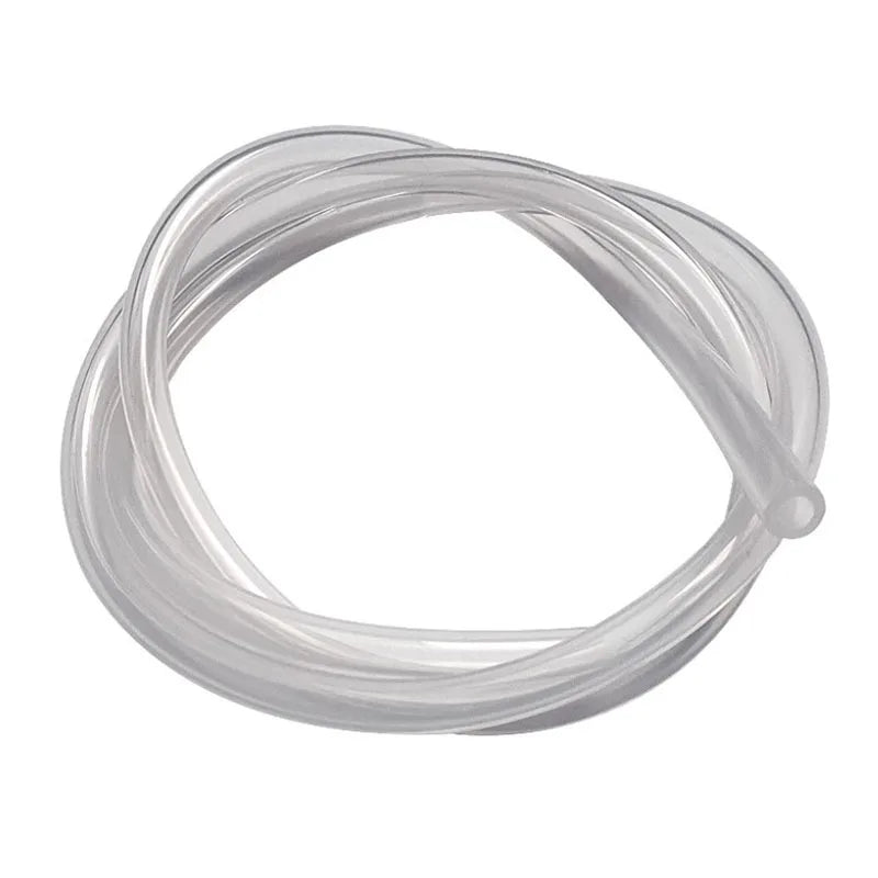Silicon Aquarium Oxygen Pump Hose - 4x6mm, 1m/3m/5m/10m, Food Grade Tube for Fish Tank & Pond