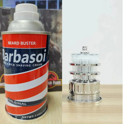 Barbasol Dennis Nedry Jurassic Park DNA Jar Replica — Movie Prop Desktop Ornament (best SEO)