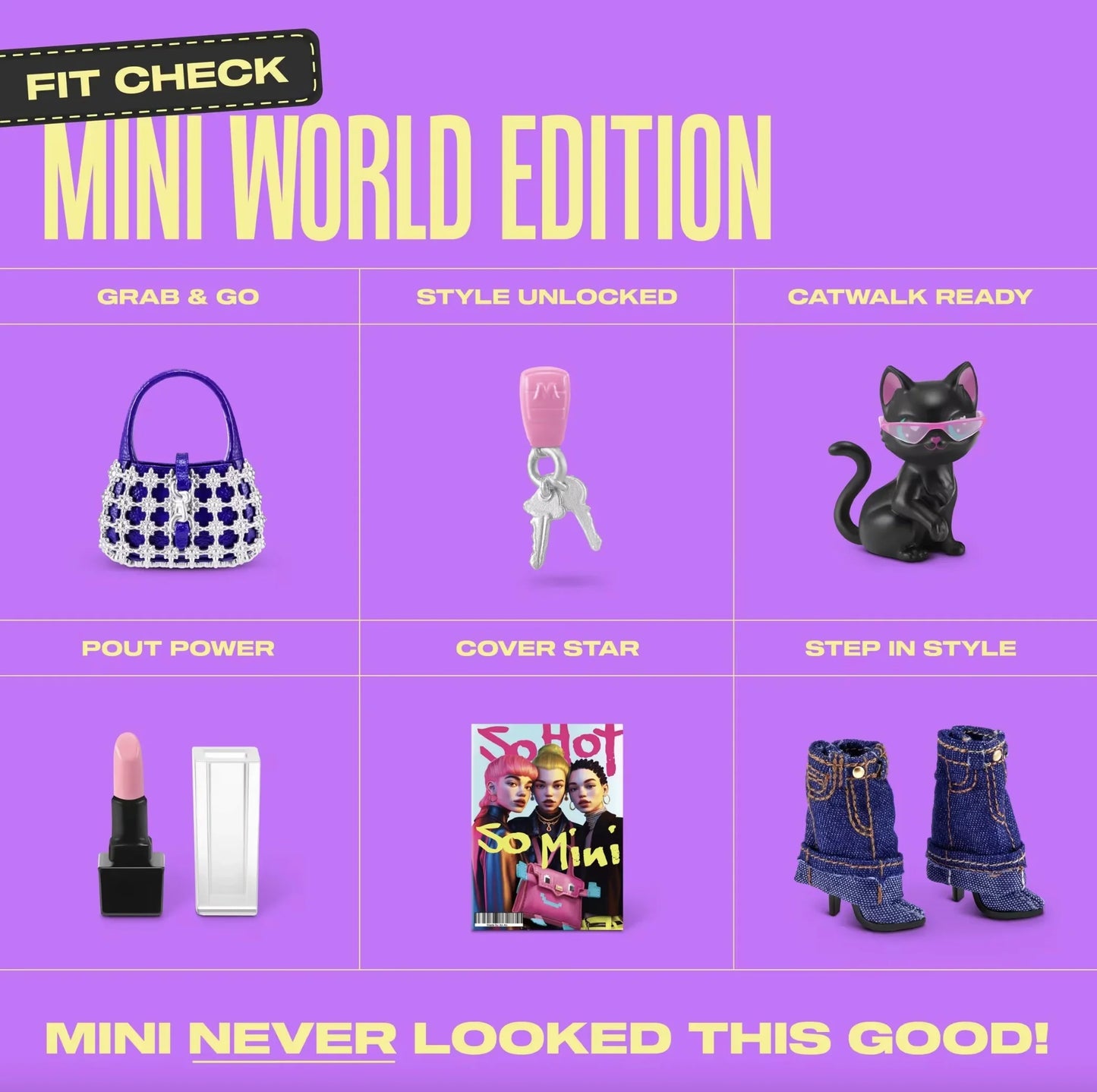Hot Toys Mini Brands Fashion Series 4 – Blind Box Mini Fashion Mystery Box Toy