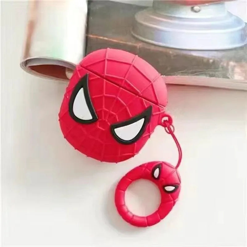 3D Cartoon Silicone Case for AirPods 1/2/3 & Pro 2 — Protective Wireless Earphone Charging Cover