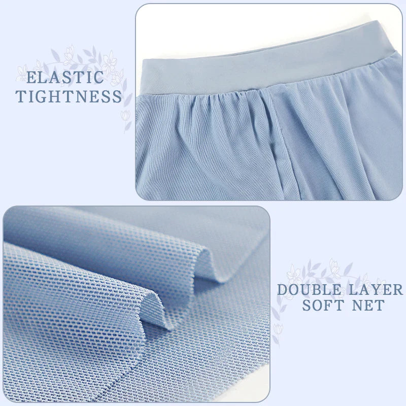 Women’s Dance & Yoga Shorts – Skirted Sport Pants for Ballet, Training, Jogging, Running & Fitness