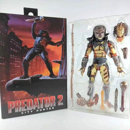 NECA Shaman Ahab Ultimate Scout Warrior Action Figure – Lost Battle Feral Jungle Hunter Predator Collector Toy