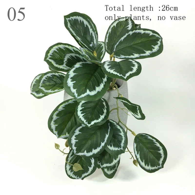 Artificial Hanging Vine Plant - Faux Greenery for Terrarium, Balcony, Garden & Home Decor
