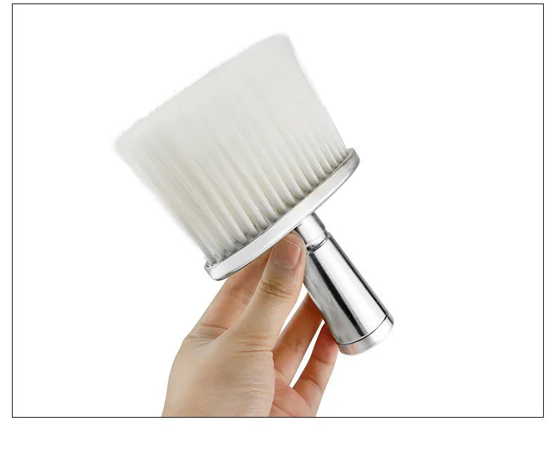 Soft Hair Brush for Neck & Face – Duster for Hair Cutting, Broken Hair Cleaning, Barber Salon & Styling Tool