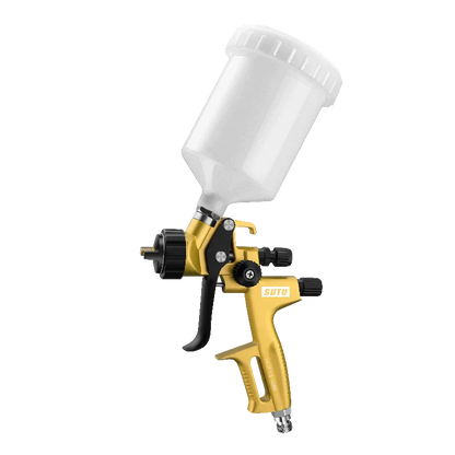 SUTU 1.3mm Nozzle Paint Spray Gun for Car & Furniture — High Atomization Air Paint Repair Airbrush Tool