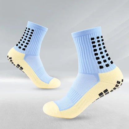 Anti-Slip Football Socks - Non-Slip Soccer, Basketball, Tennis & Cycling Grip Socks for Men