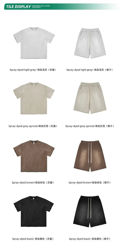Men’s Shirt and Shorts Suit Set – Buy Separately or Together for Complete Casual Outfit