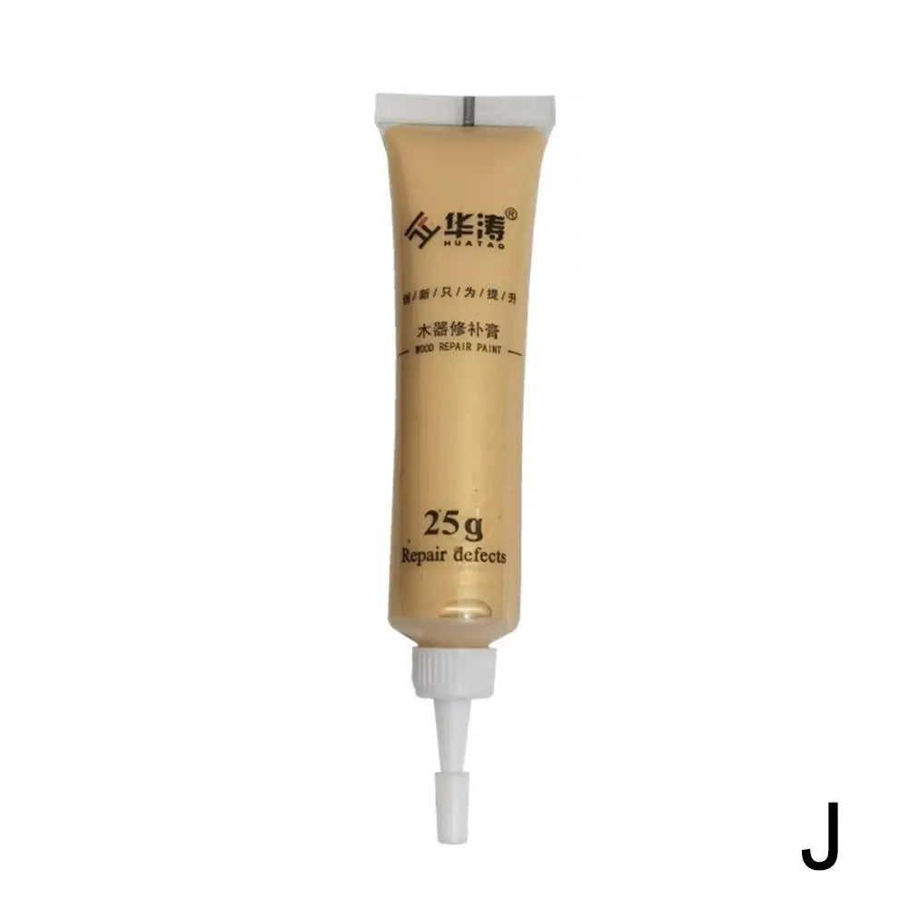 20ML Multicolor Wooden Furniture Scratch Repair Cream — Damage Repair Filler Paint for Refinishing, 1PC