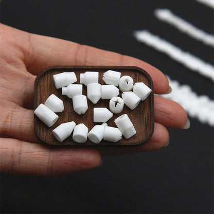 19pcs Mini Nozzle Set - Pottery Clay & Dessert Food Toy Piping Tips, Milk Cream & DIY Miniature Cake Tools