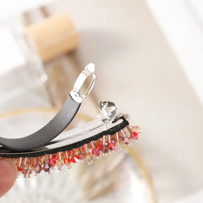Rhinestone Pearl Women's Hair Clip - Trend Design Headdress for Girl Ponytail, Simple Spring Clip Fashion Hair Accessories