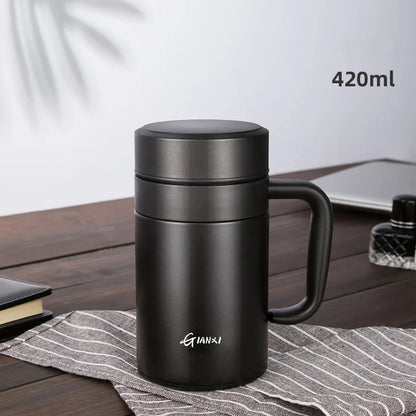 Large Capacity Stainless Steel Vacuum Flask Heat Preservation Insulated Household Cup