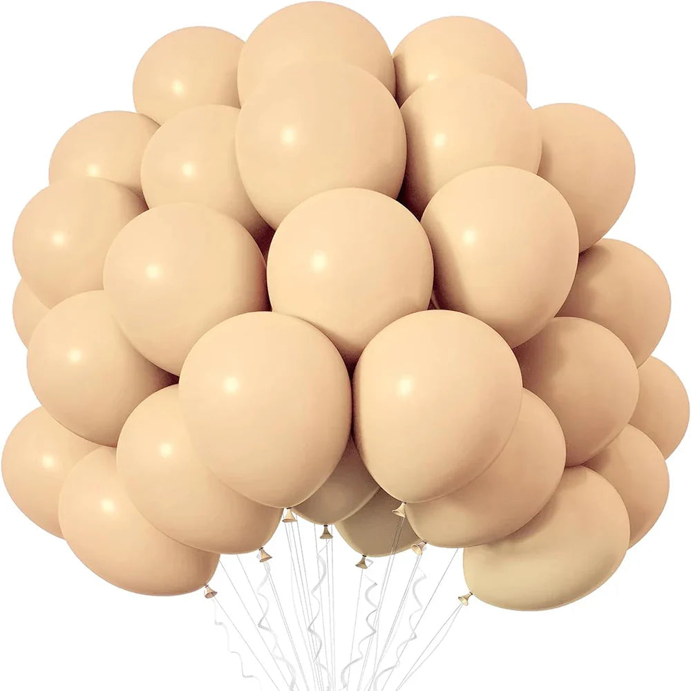 Baby Blue Latex Balloons Set (5–12 Inch, 10/20/30pcs) – Wedding, Baby Shower & Birthday Party Decorations in Mixed Colors