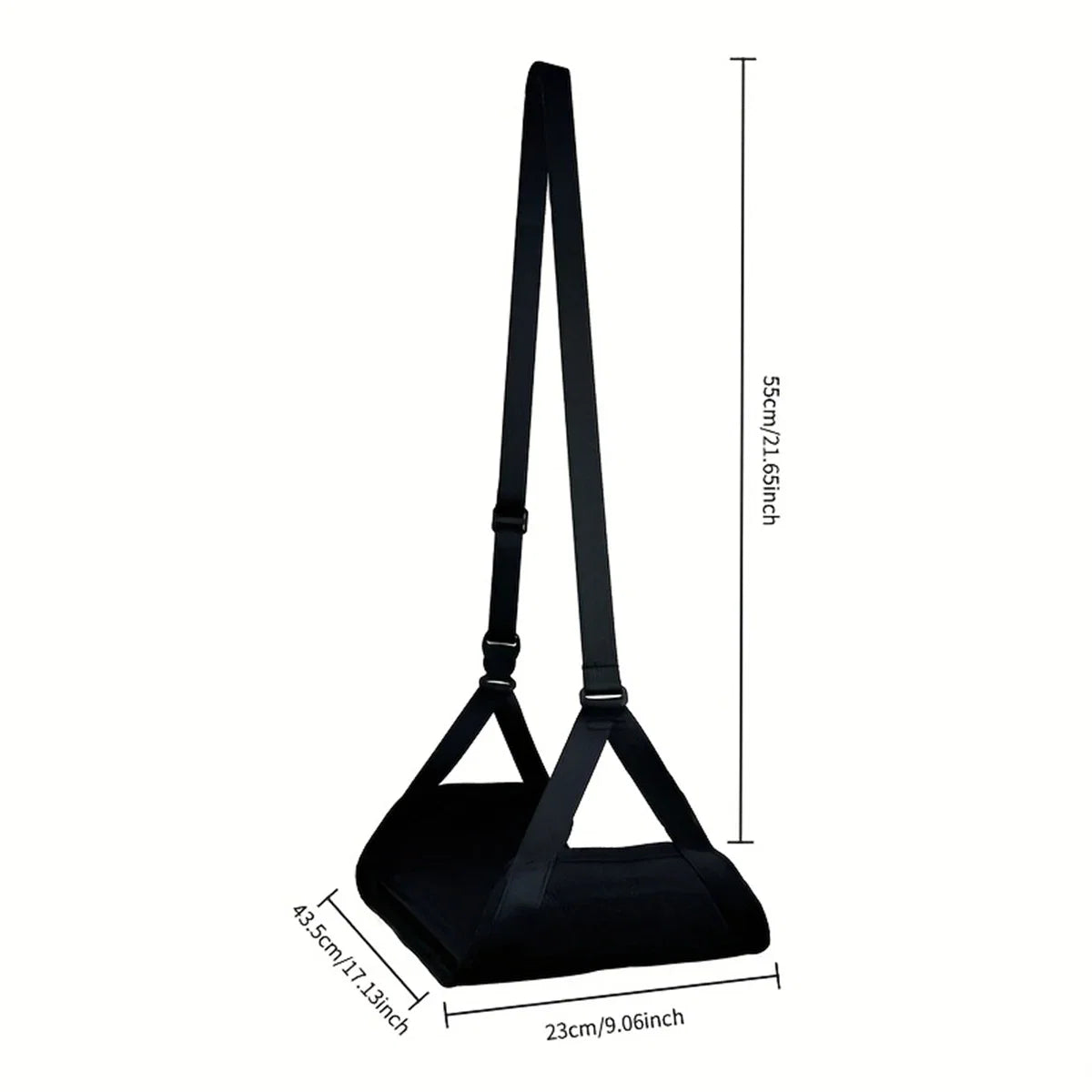 Travel Rest Hammock - Portable Footrest for Office, Train & Airplane Seats