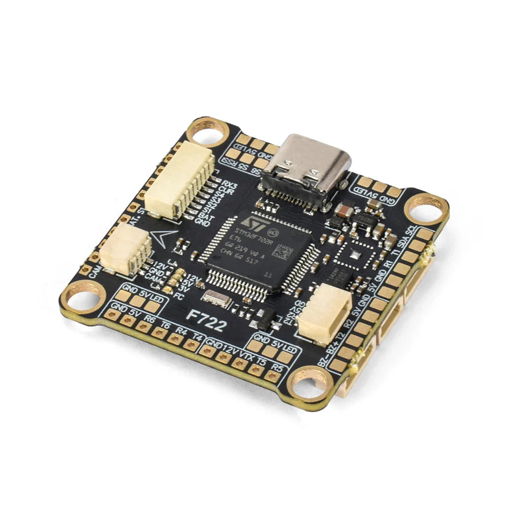9IMOD F722 Flight Stack – F722 Flight Controller with 55A/60A ESC, 3-6S LiPo, ICM42688 Gyro for FPV Racing Drone