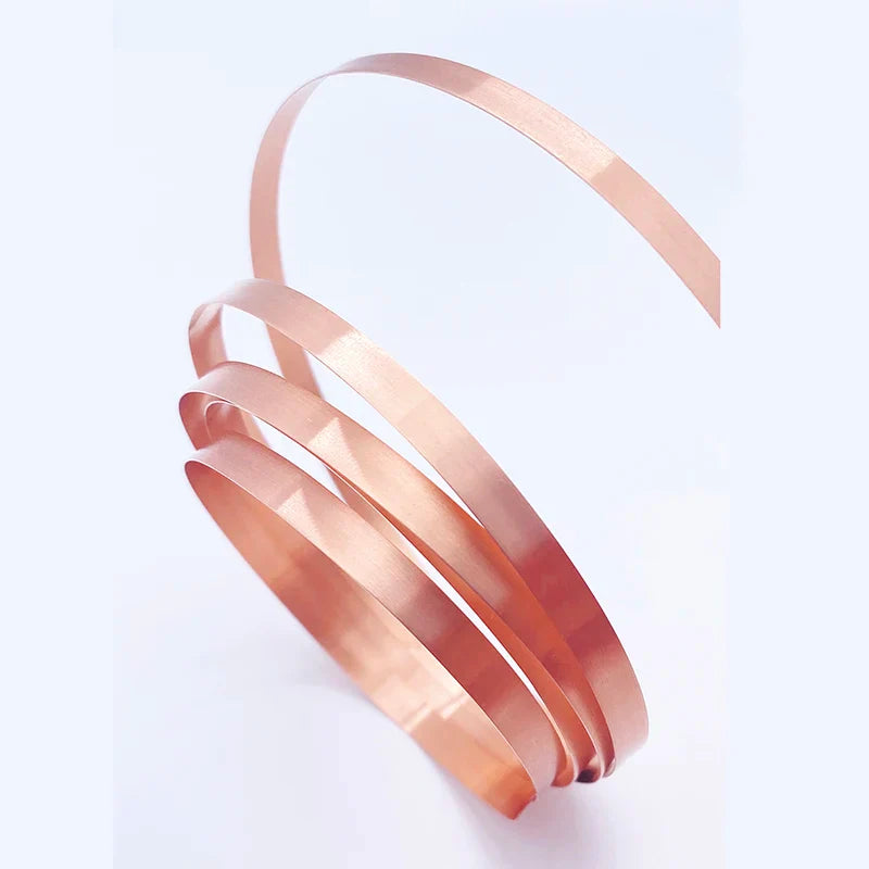 5M Pure Copper Strip – 0.15/0.2mm T2 High-Purity Copper for Li-ion Battery Pack Welding & Connection
