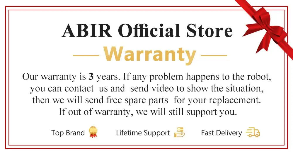 ABIR WD8 Robot Window Vacuum Cleaner – Dual Ultrasonic Spray, APP & Remote Control, Smart Home Glass Mop & Auto Wall Cleaning Robot