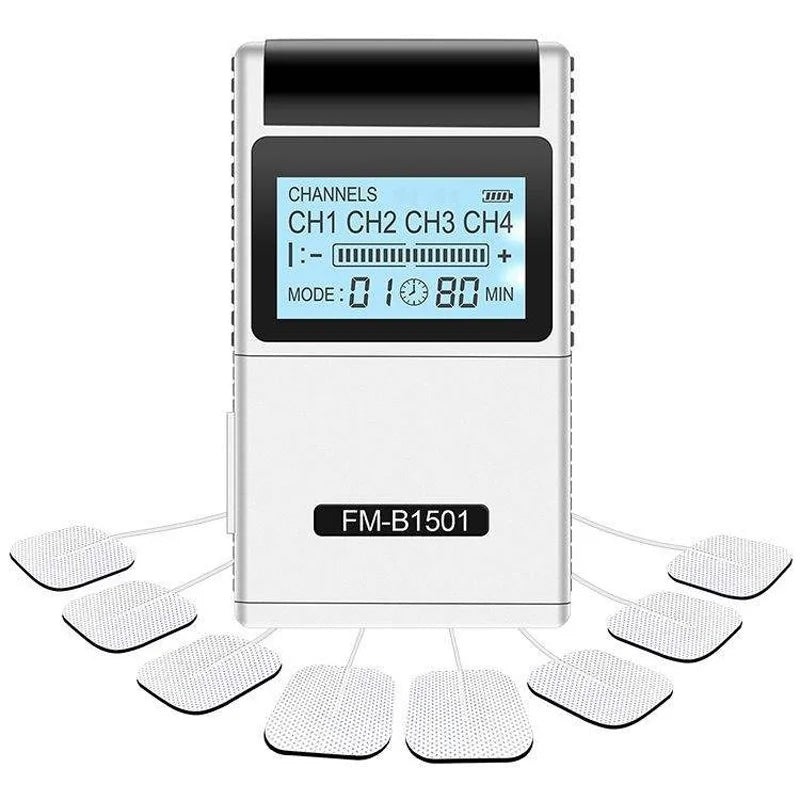 Electronic Pulse Massager | TENS & EMS Muscle Stimulator for Physiotherapy & Home Care